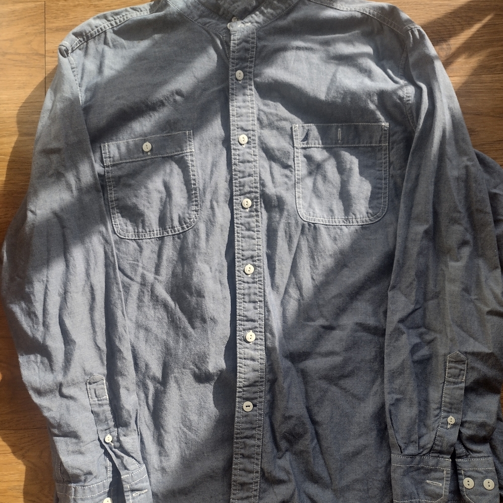 Nautica Button Top